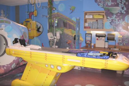 Kid-friendly magnetická rezonance - nemocnice Pittsburg